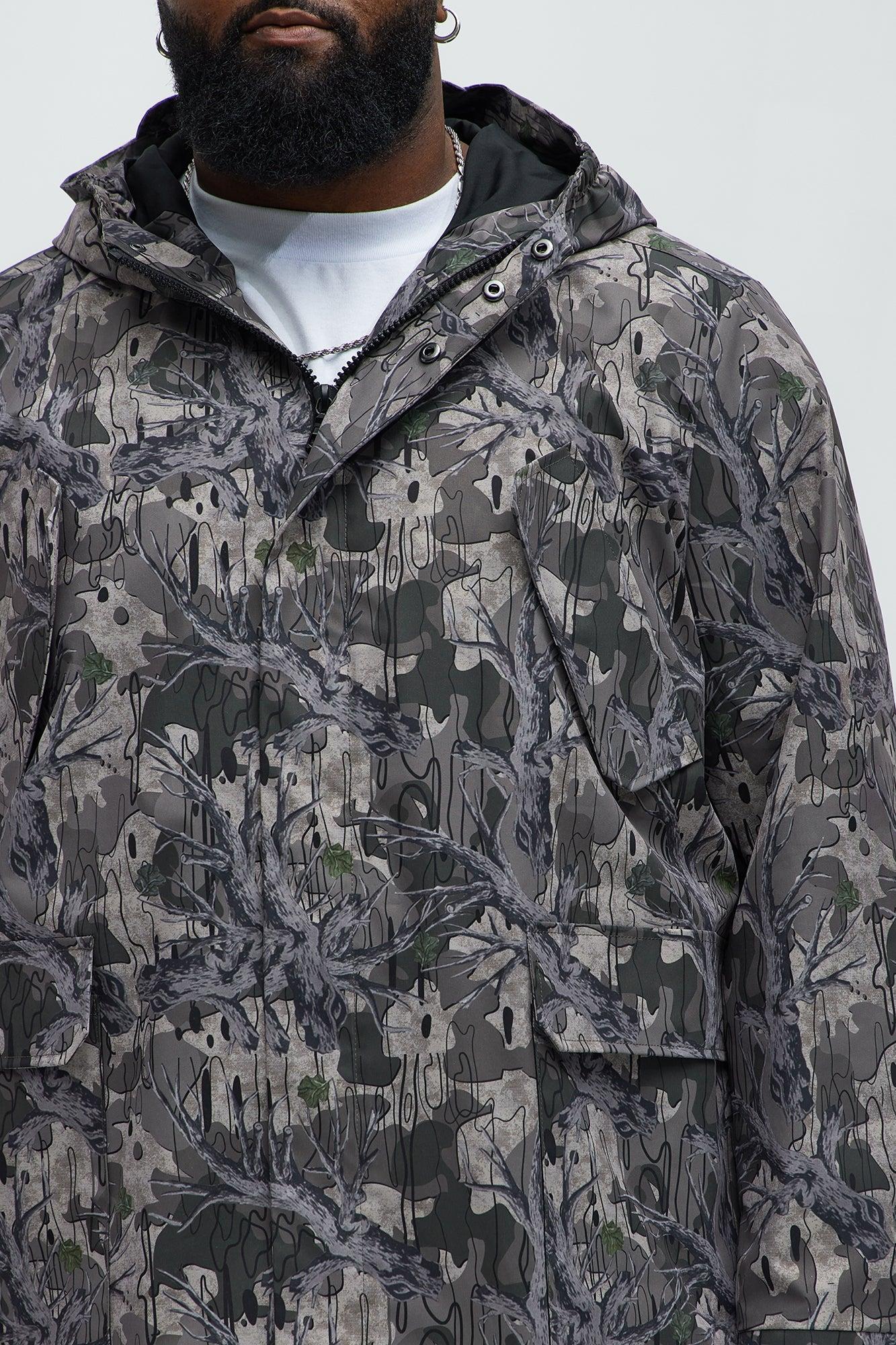 Harrow Hunting Zip Hooded Jackets - Camouflage Product Image
