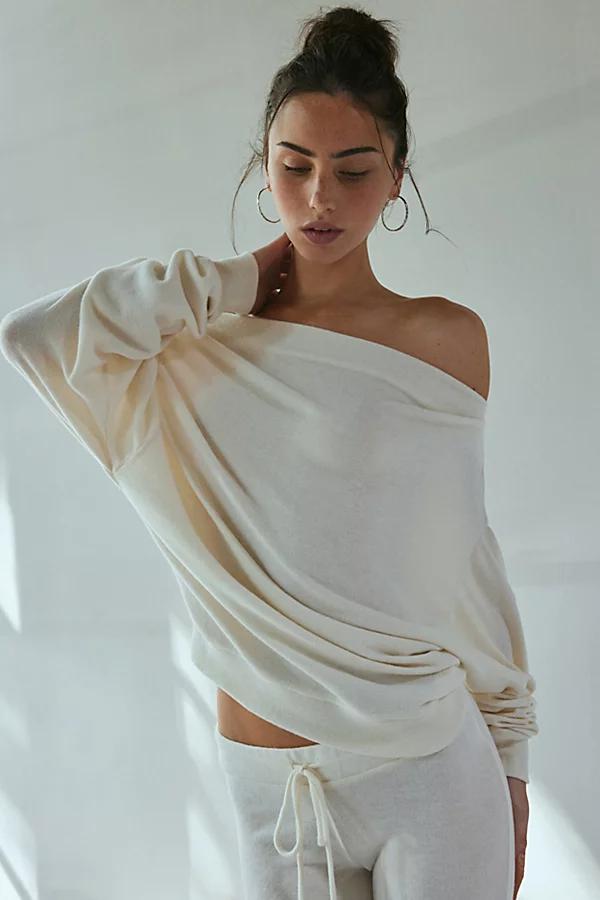Out From Under Clarity Cozy Knit Off-The-Shoulder Top Womens at Urban Outfitters Product Image
