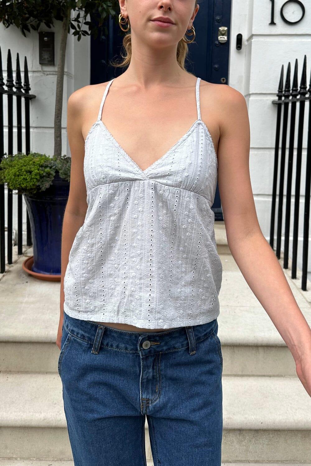 Edith Pointelle Tank Product Image