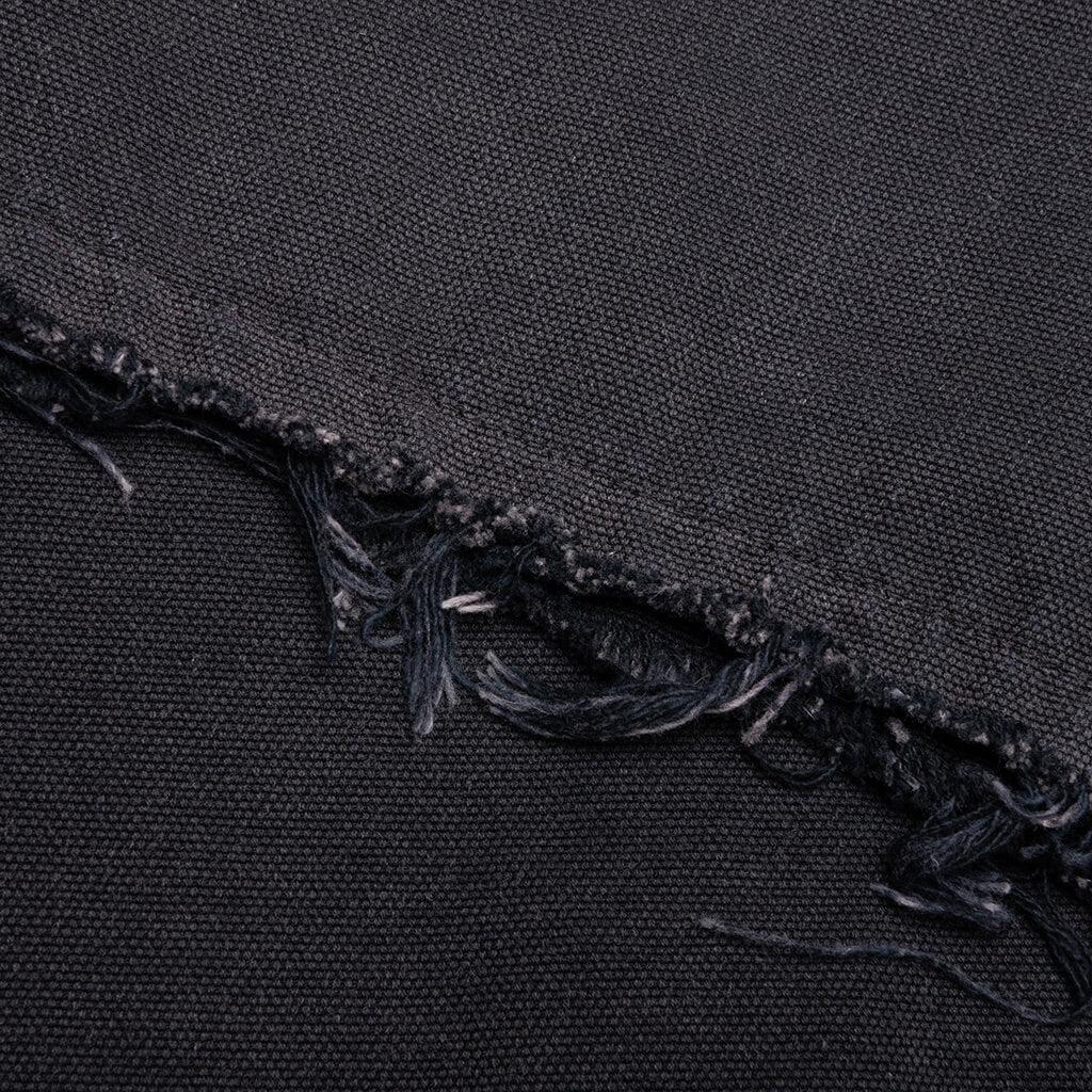 Stud Denim Shorts - Black Male Product Image