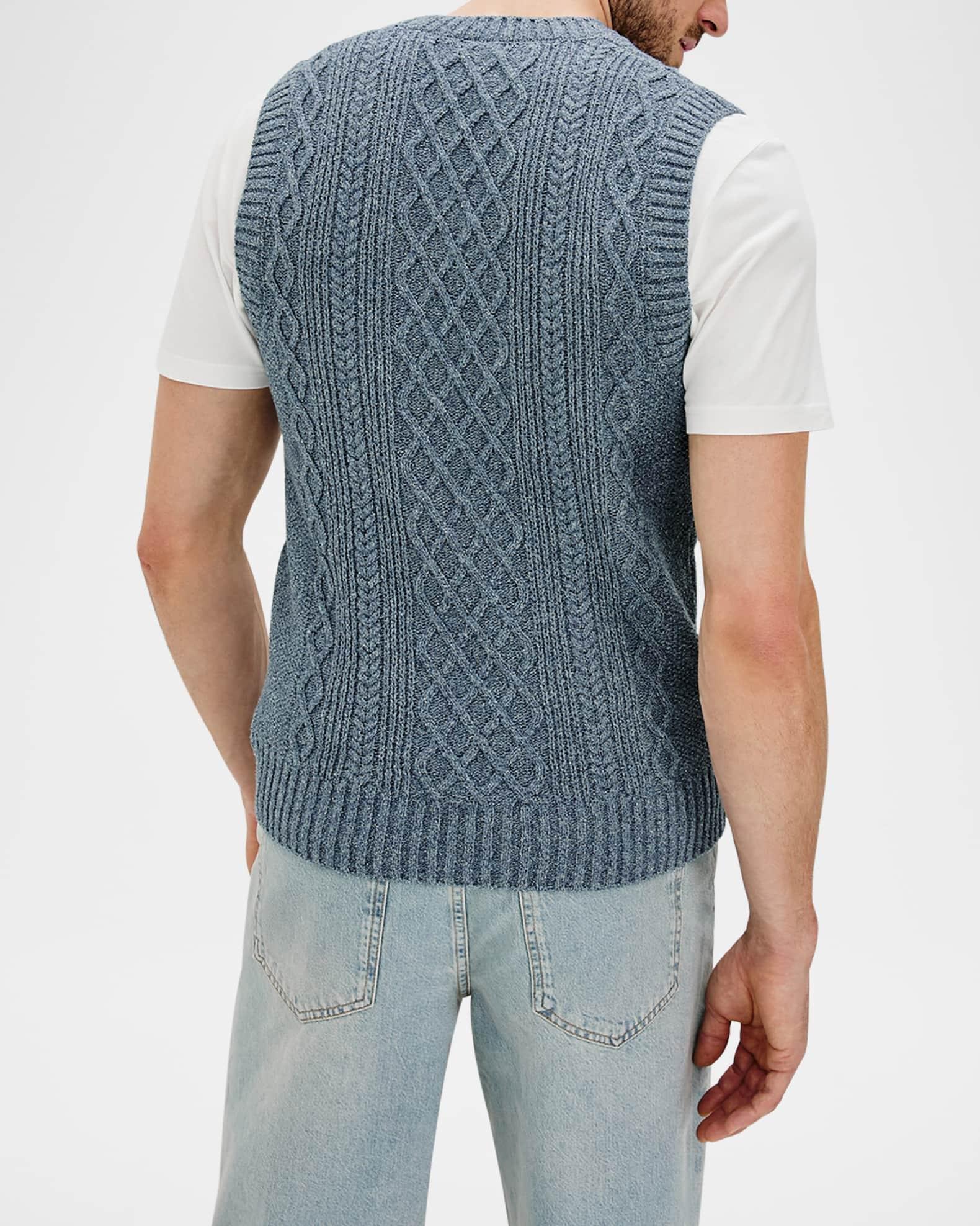 Men's Lee Cable Knit Vest Product Image