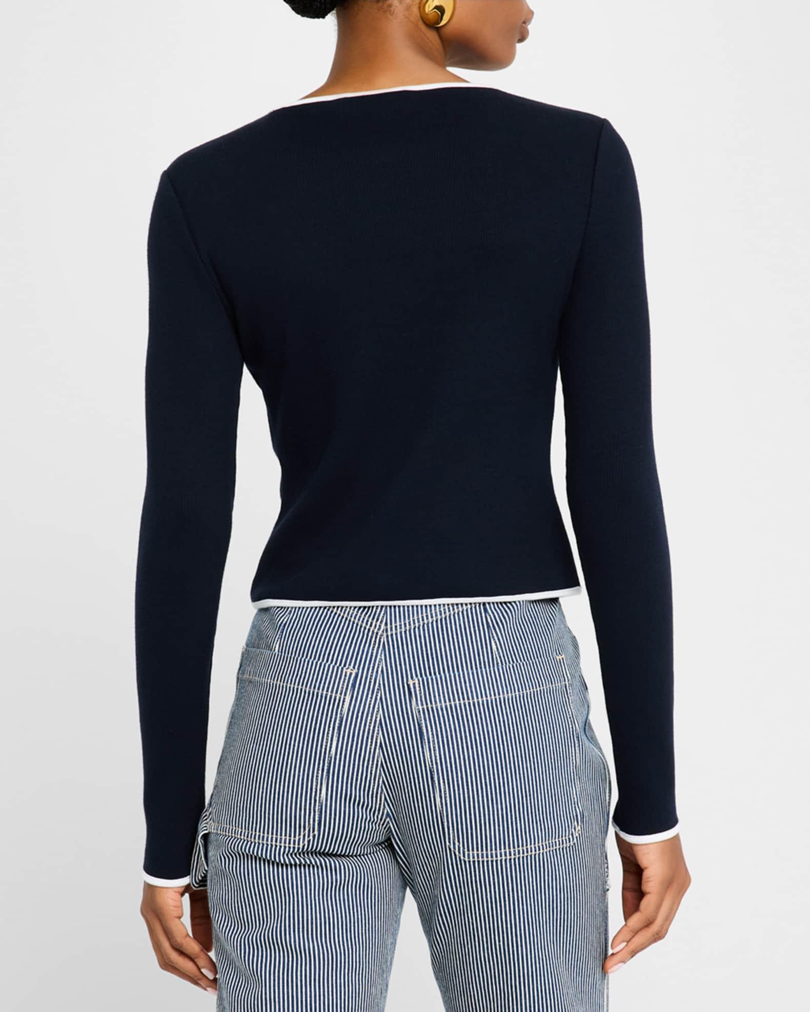 Wilmer Contrast Trim Cardigan Product Image