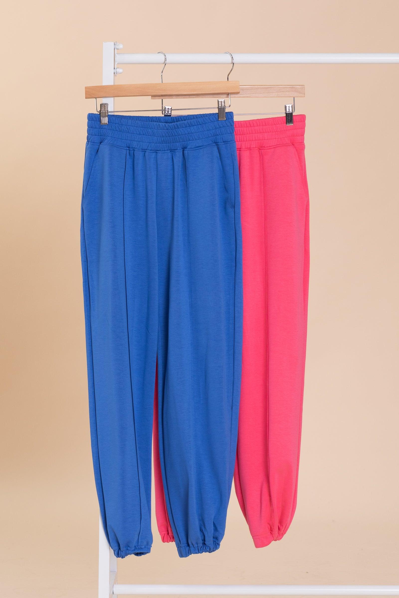 Soft Scuba Joggers With Pockets Product Image