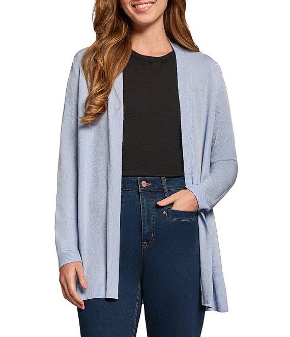 Jones New York Malibu Yarn Long Sleeve Open-Front Cardigan Product Image