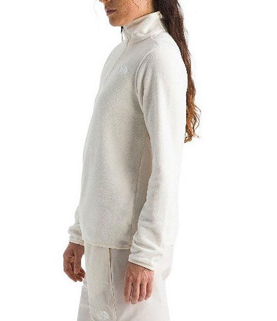 The North Face Glacier Fleece Stand Collar Contrast Trim Pullover Jacket Product Image