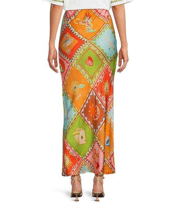 Never Fully Dressed Dorris Soller Multicolored Print Maxi Skirt Product Image