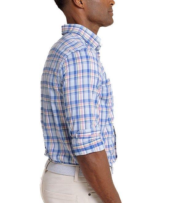 Southern Tide Performance Stretch Brrr° Intercoastal Charlesport Plaid Long Sleeve Woven Shirt Product Image
