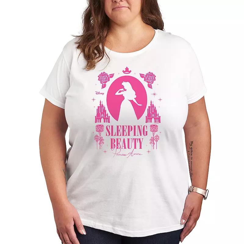 Disney's Sleeping Beauty Plus Graphic Tee, Women's,  Product Image