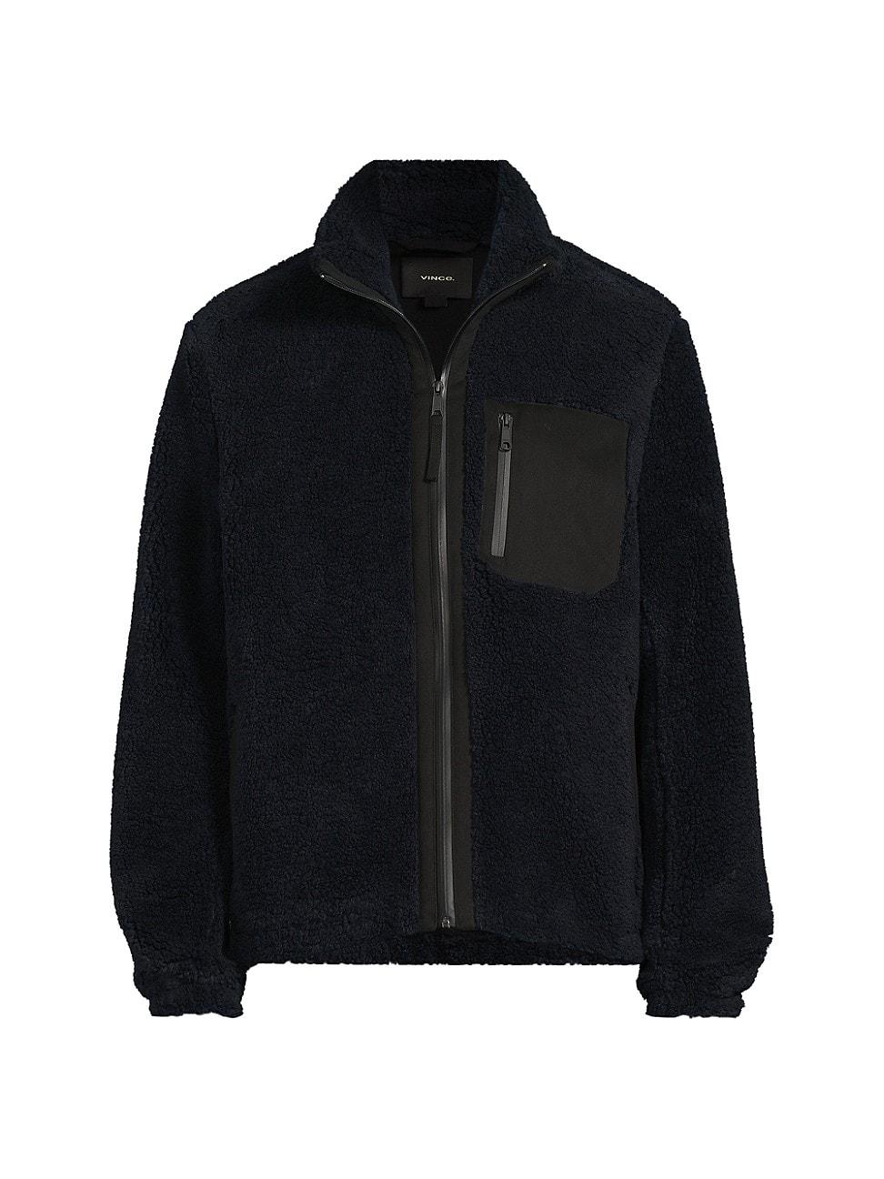 Mens Sherpa Zip Jacket Vince Product Image