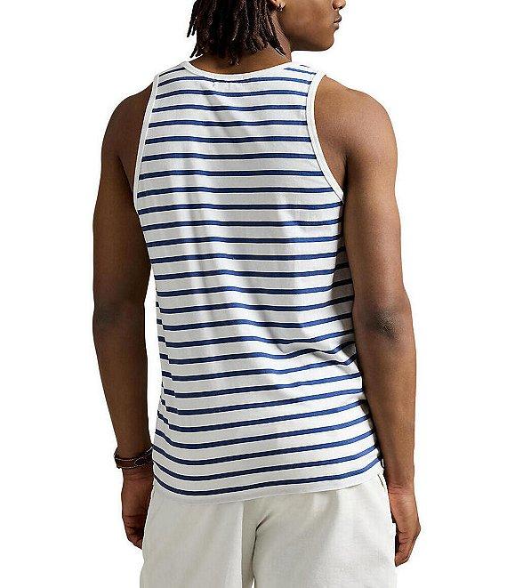 Polo Ralph Lauren Classic Fit Striped Jersey Tank Product Image