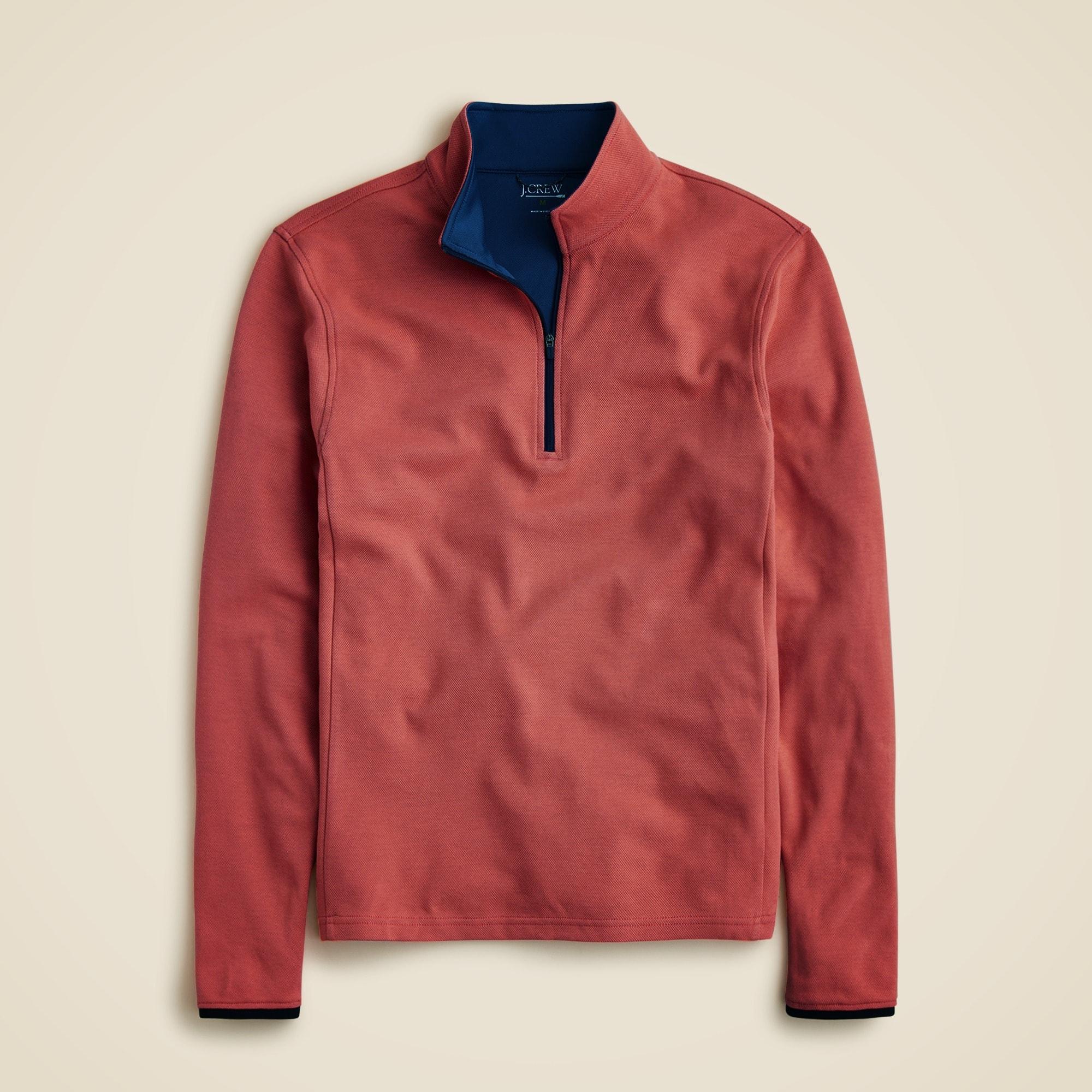 Performance half-zip pullover with COOLMAX® technology Product Image