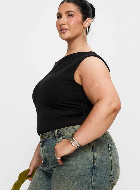 Miyako Bodysuit Black Curve Product Image