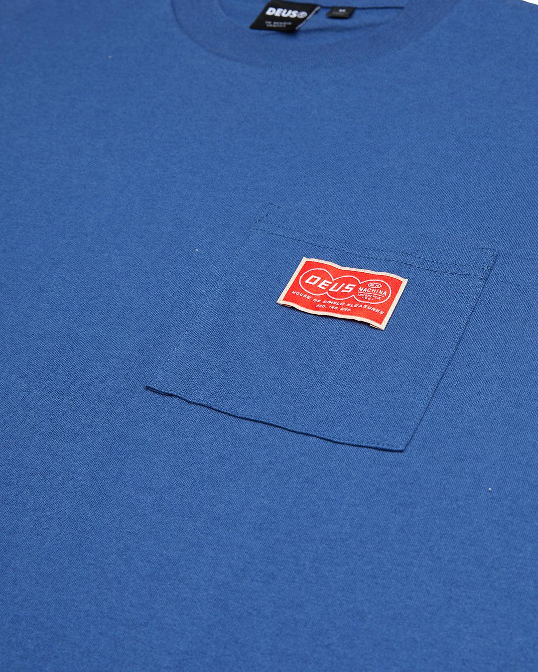 Venture Pocket Tee - Dusty Blue Product Image