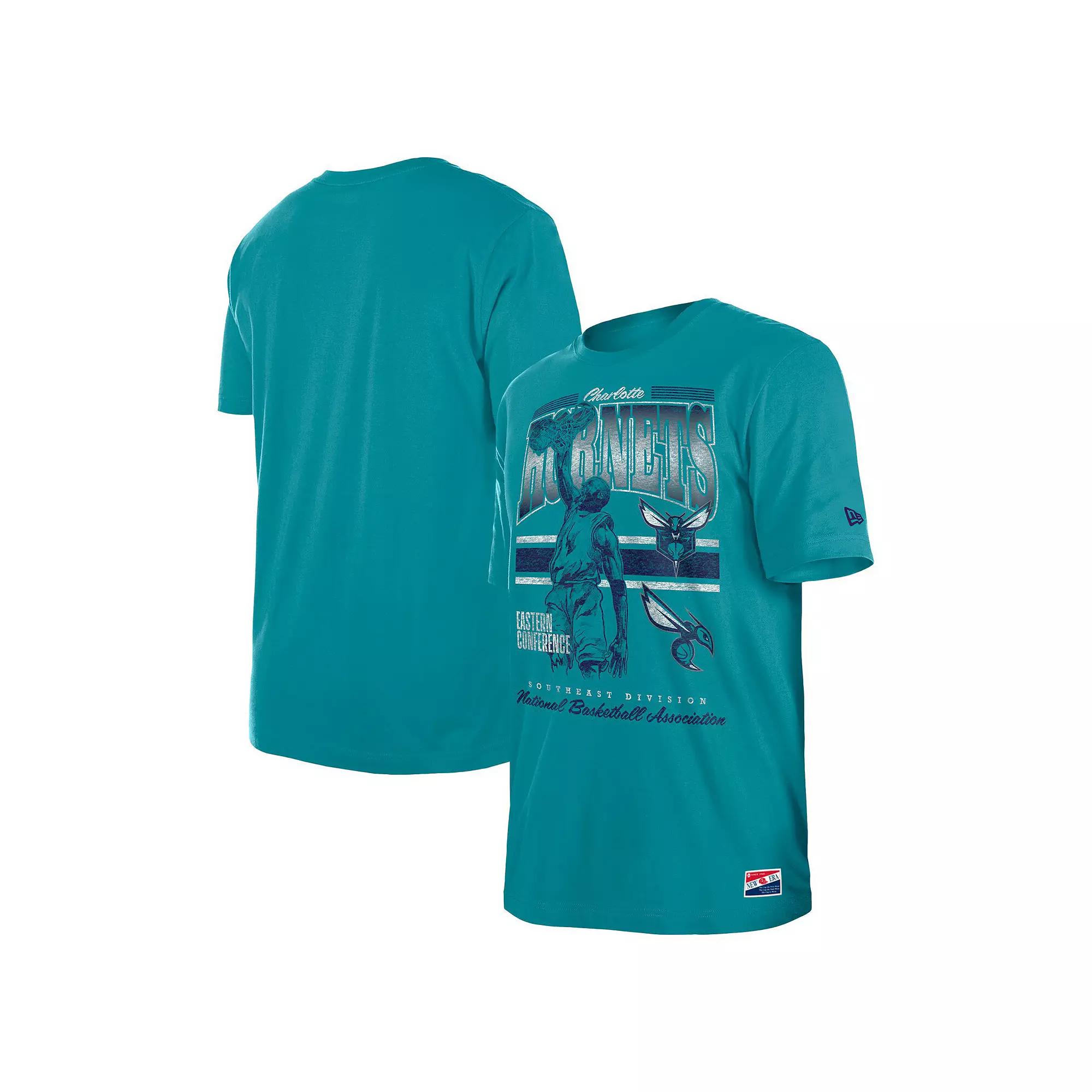 Men's New Era Teal Charlotte Hornets Enzyme Wash Over Product Image