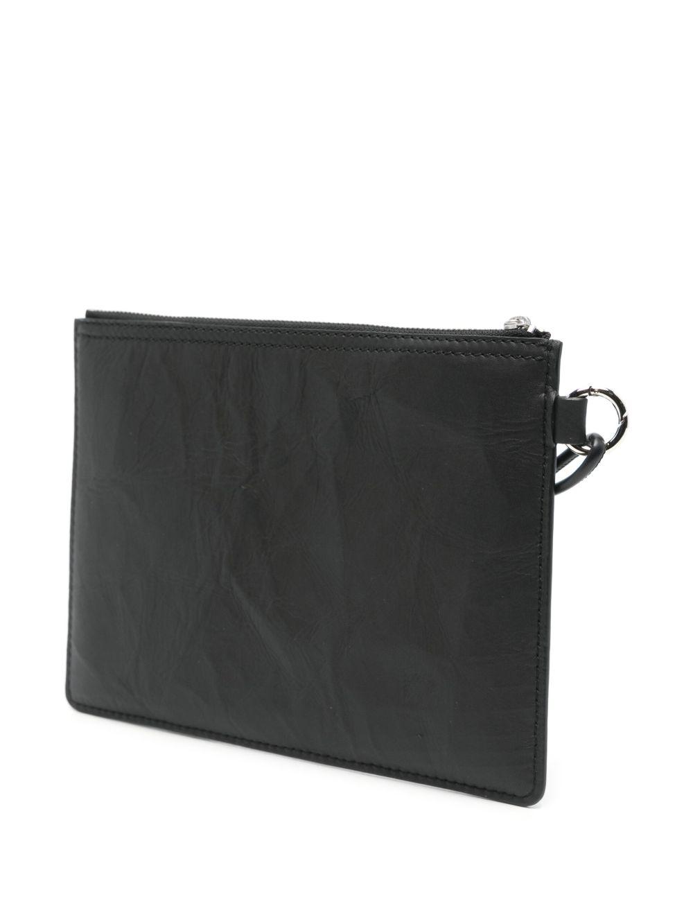 leather clutch bag  Product Image