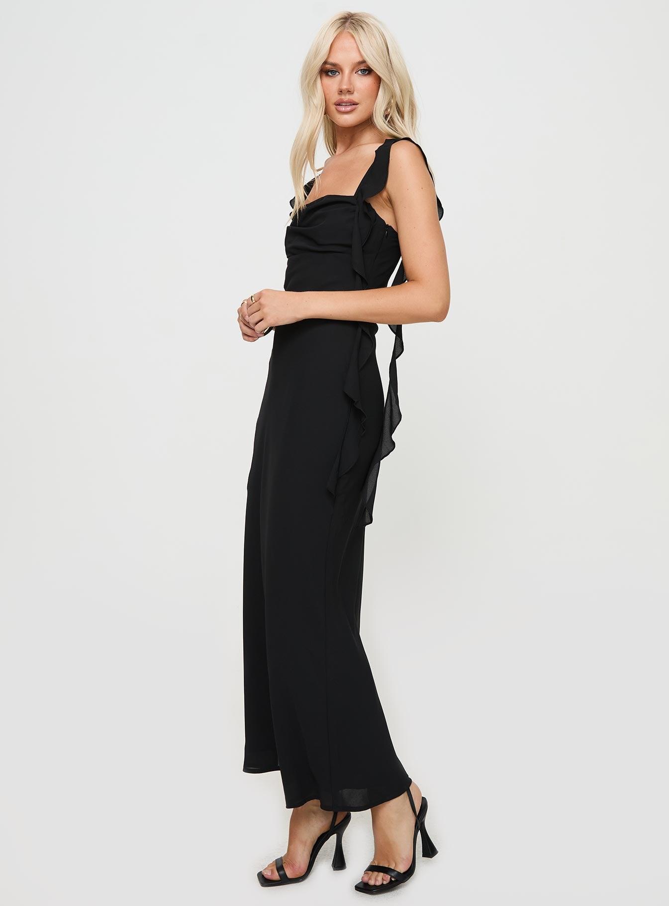 Lanai Maxi Dress Black Product Image