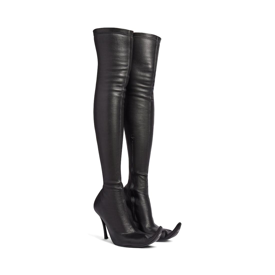 Women's Poulaine Boot in Black Product Image