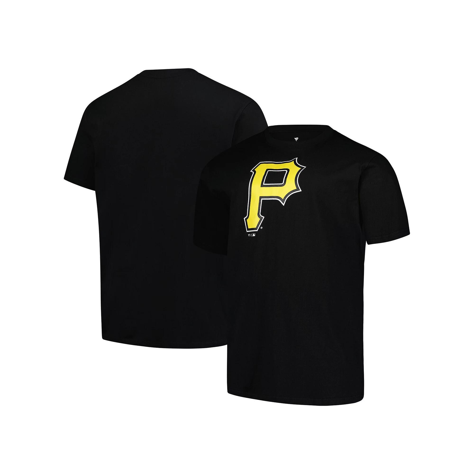 Men's Profile Black Pittsburgh Pirates Big & Tall Primary Logo T-Shirt,  Product Image