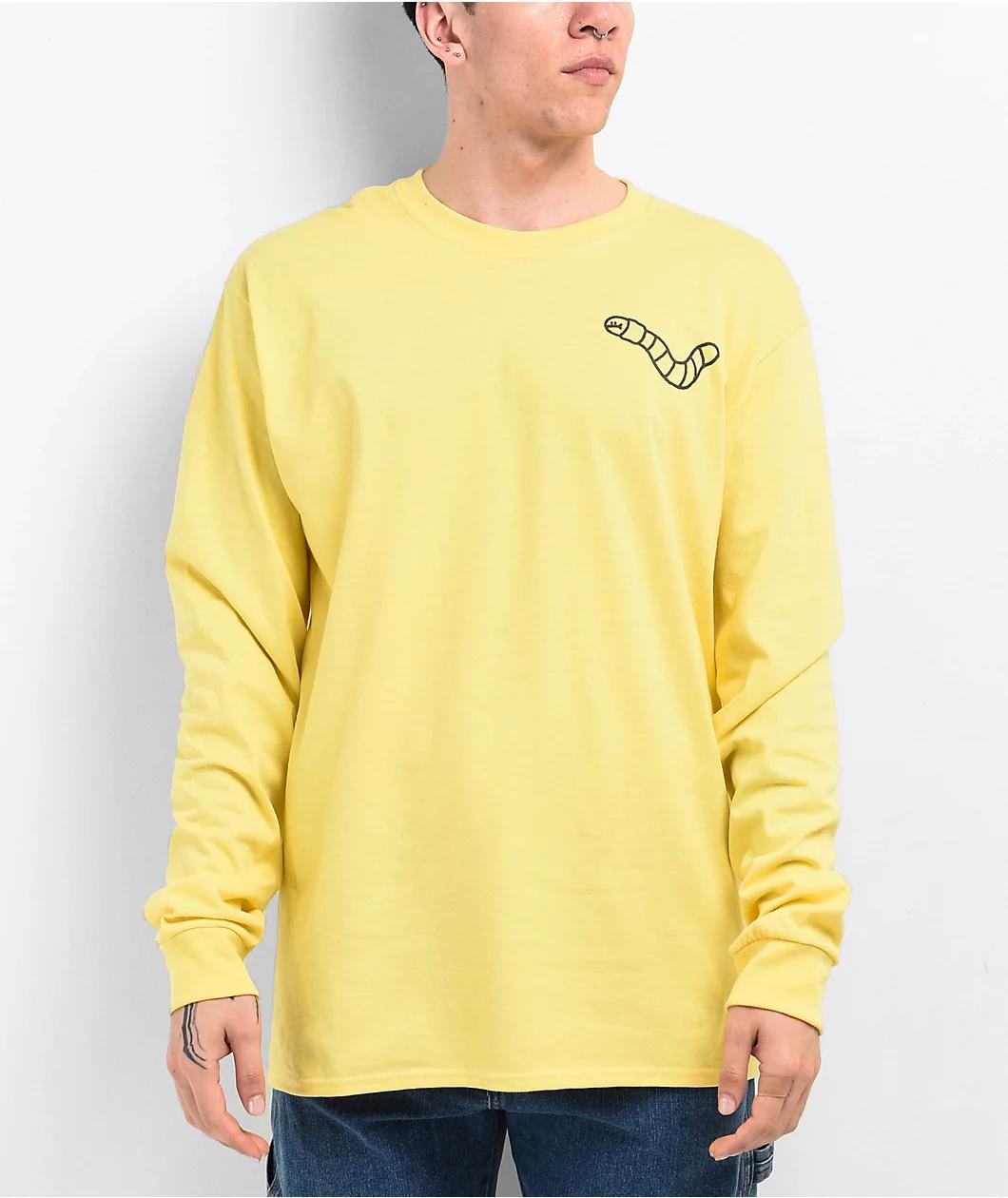 A.LAB Wanted Yellow Long Sleeve T-Shirt Product Image