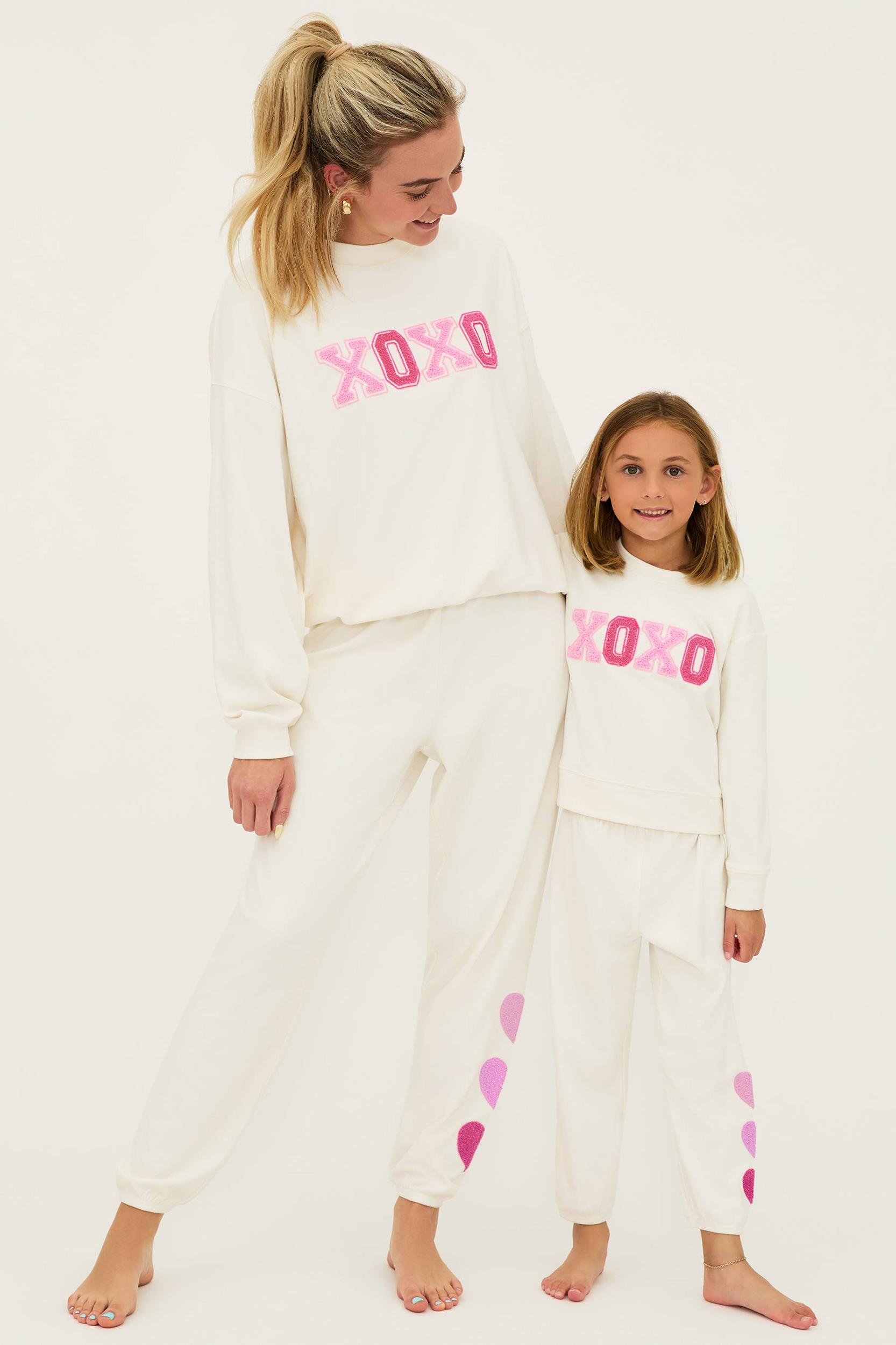 Georgie Pant Heart Cream Product Image