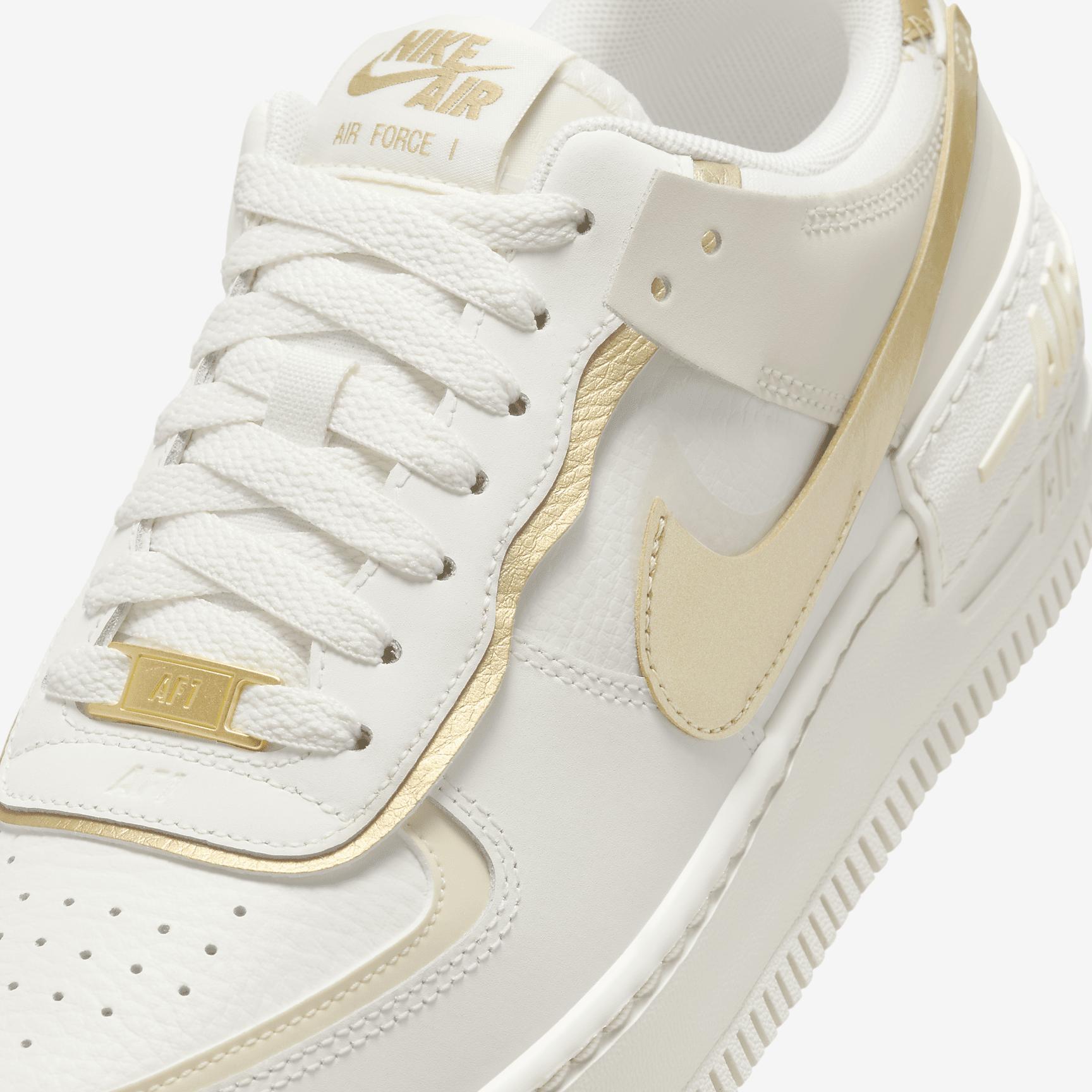 Nike Womens Air Force 1 Shadow Shoes | DZ1847-108 Product Image