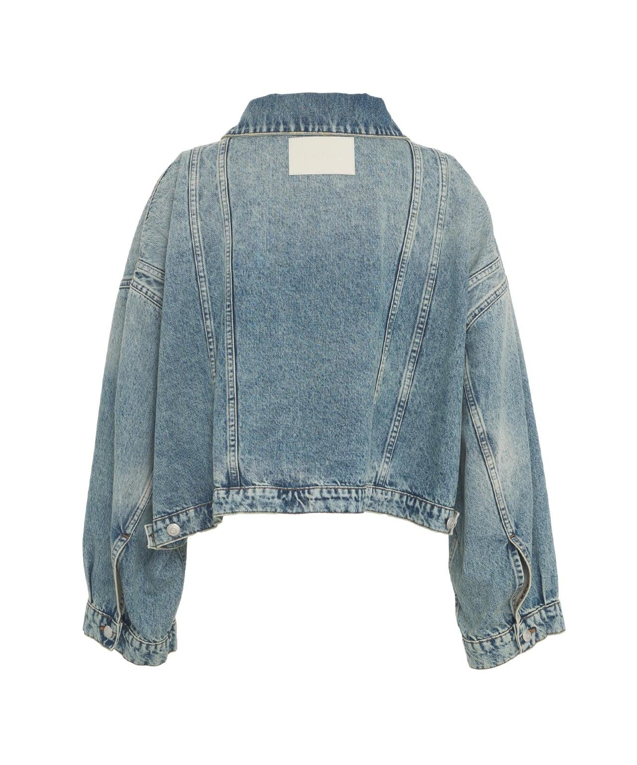 Cropped denim jacket Product Image