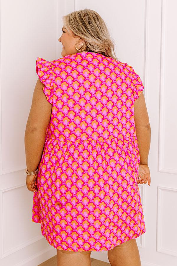 Daydream Darling Mini Dress Curves Product Image