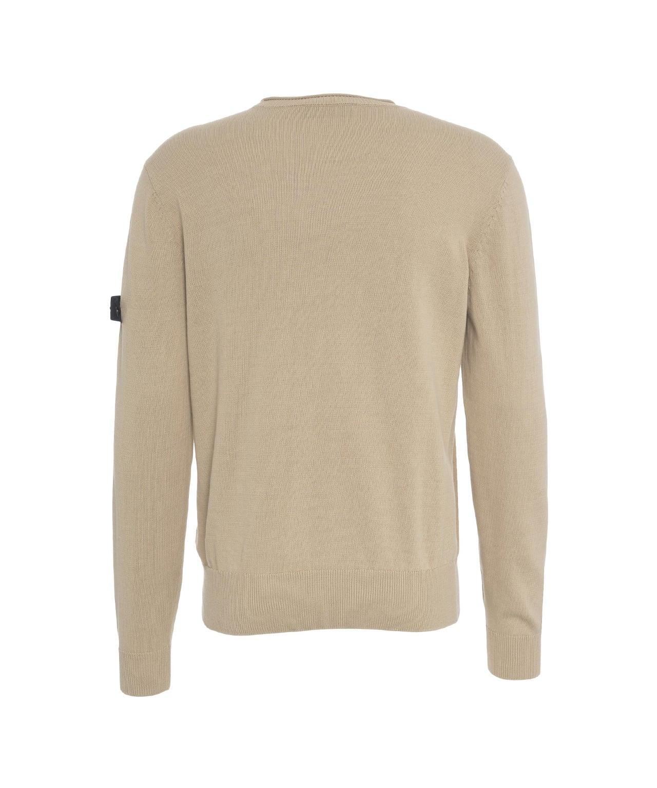 Knit cotton sweater Product Image