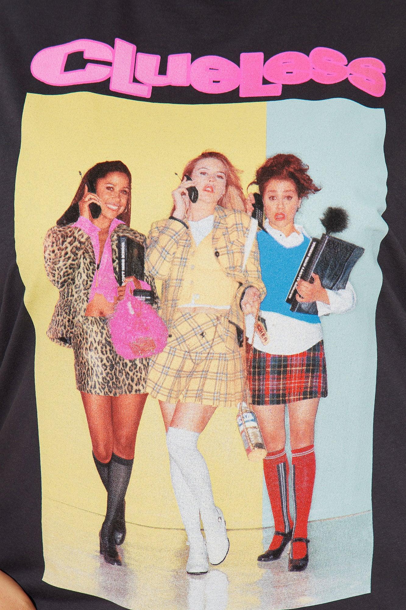 As If Clueless Washed Tee - Black Wash Product Image