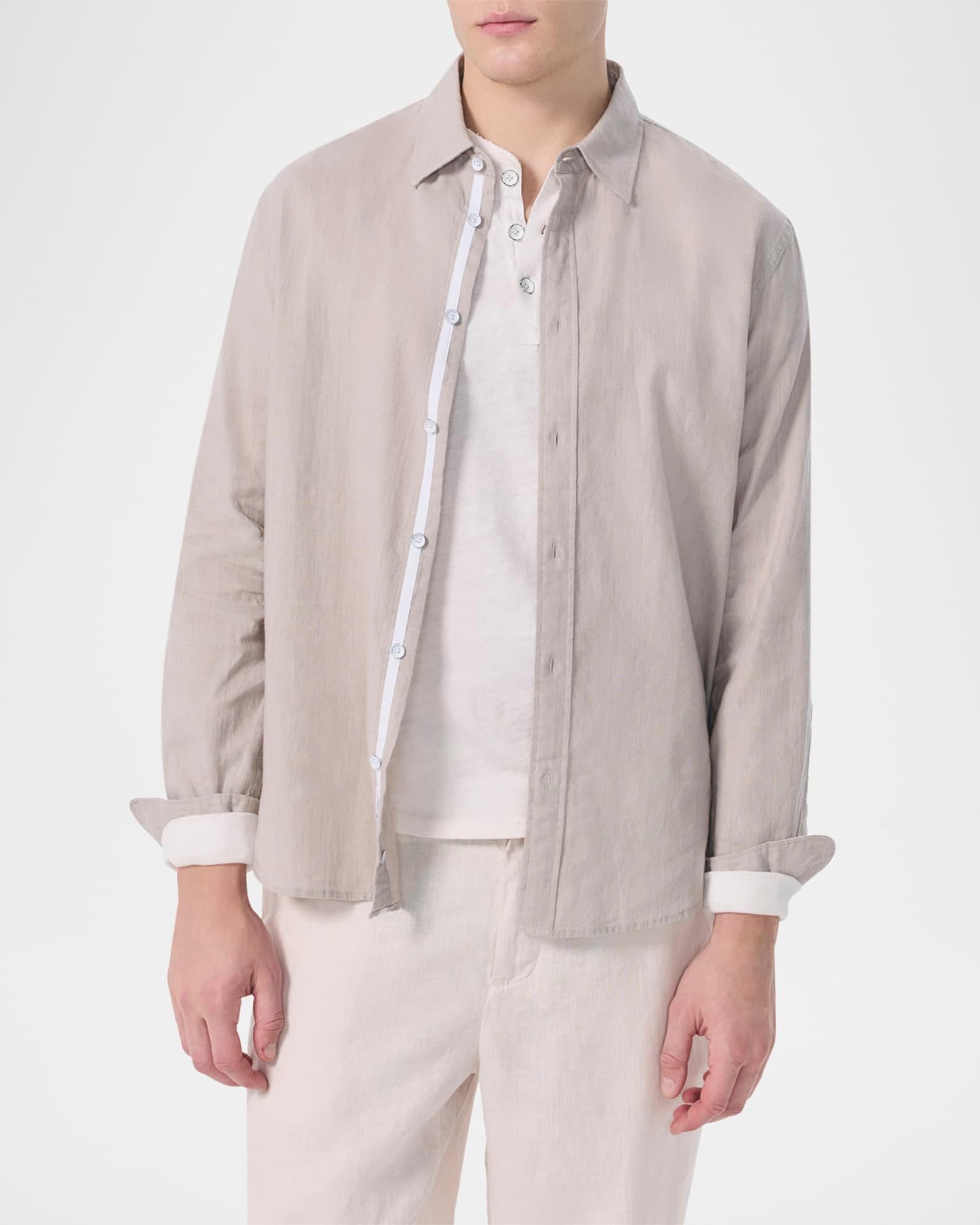 Men's Finch Linen Sport Shirt Product Image