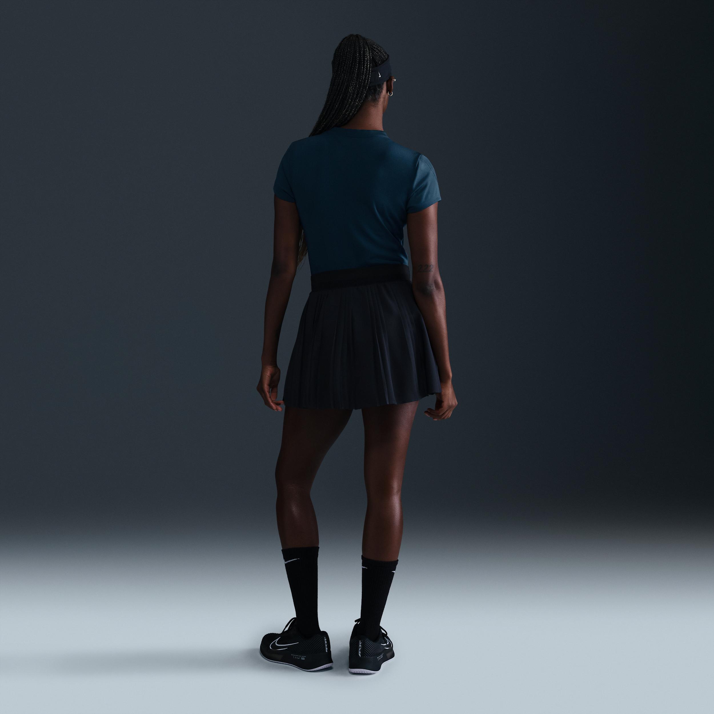 Nike Women's Court Advantage Dri-FIT Short-Sleeve Tennis Top Product Image