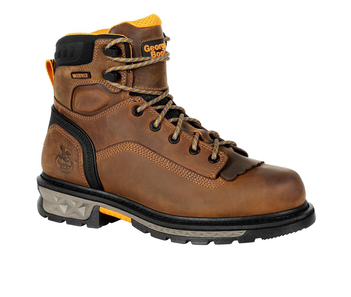 Men's Georgia Boot Carbo-Tec LTX Waterproof Composite Toe Work Boots Product Image