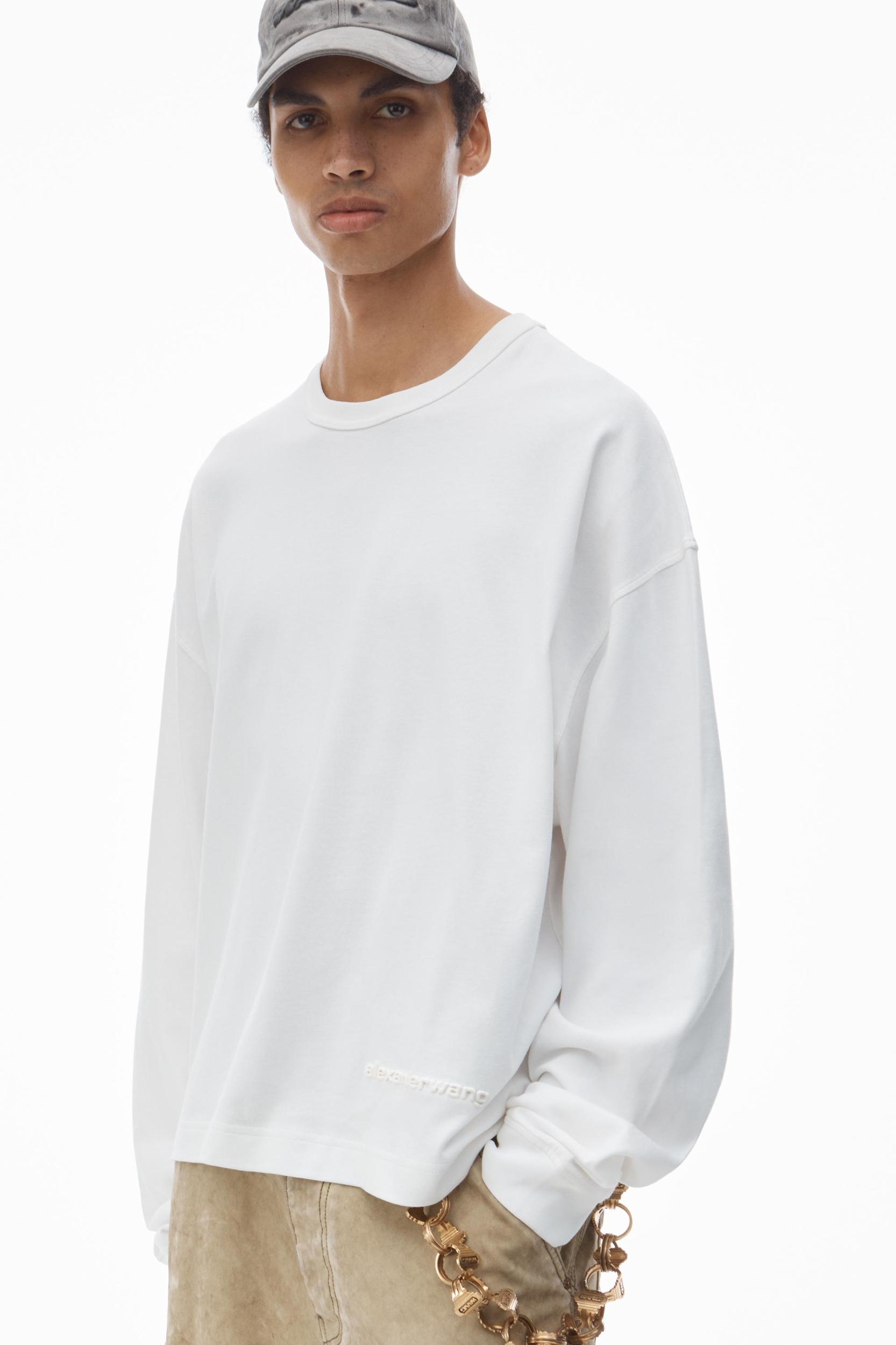 Men's Long-sleeve Tee In Cotton Jersey Product Image