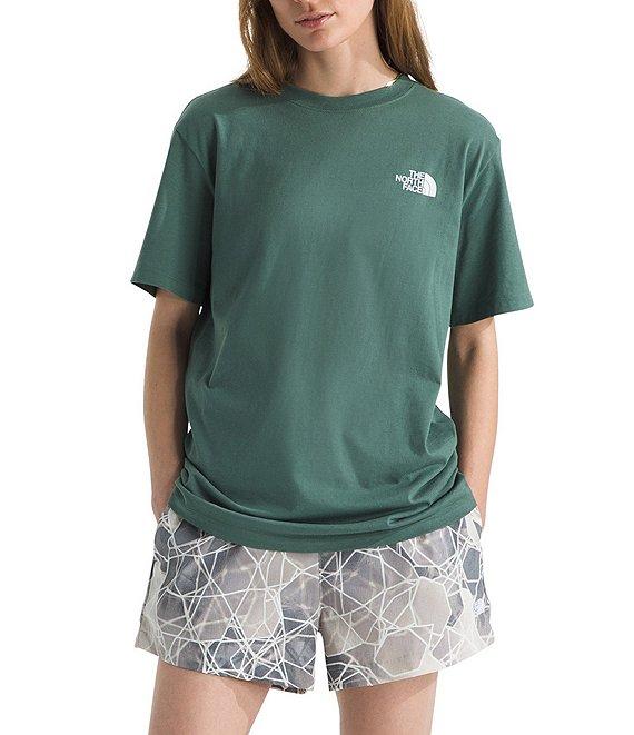 The North Face Crew Neck Rib Knit Short Sleeve Box Tee Product Image