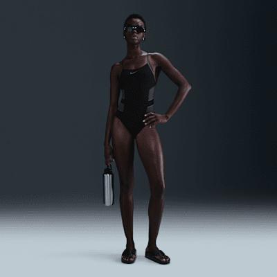 Nike Womens Swim HydraStrong Racerback One-Piece | NESSF026-001 Product Image