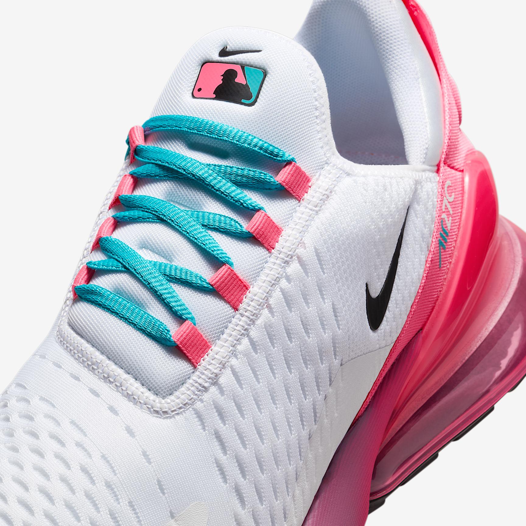 Miami Marlins Nike Air Max 270 Men's Shoes Product Image