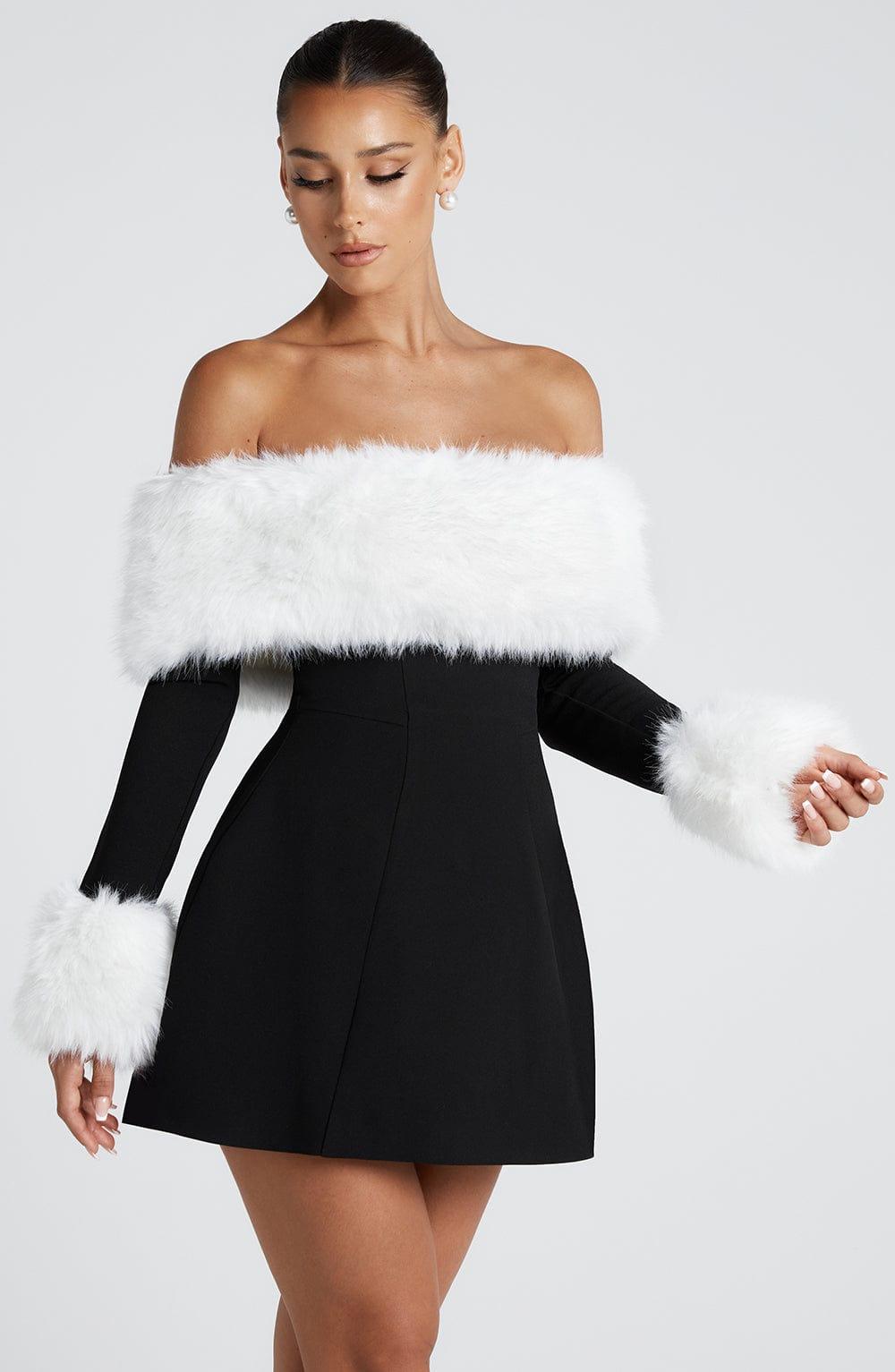 Villanelle Mini Dress - Black/White Product Image