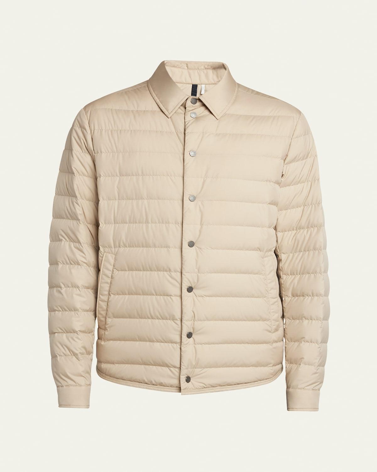 Mens Bourdon Padded Shirt Jacket Product Image