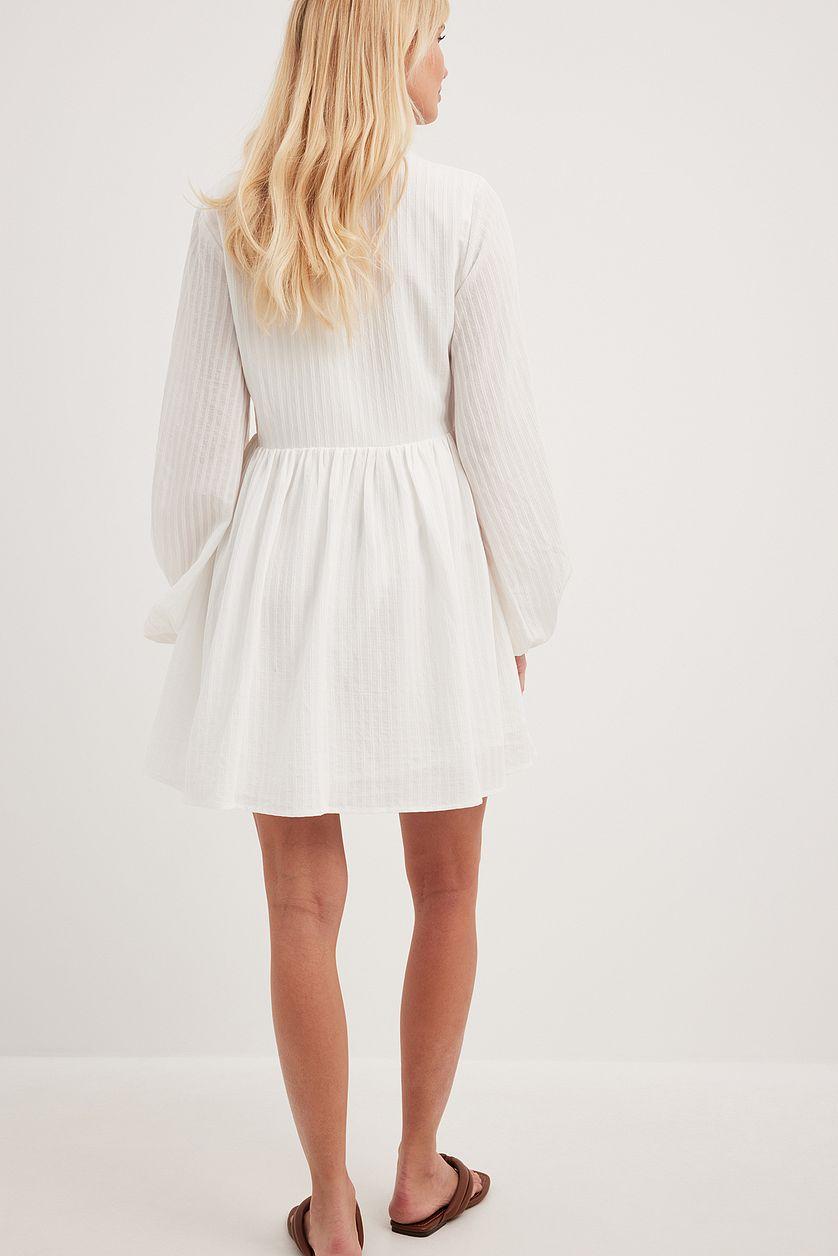 Structured Flowy Mini Dress Product Image
