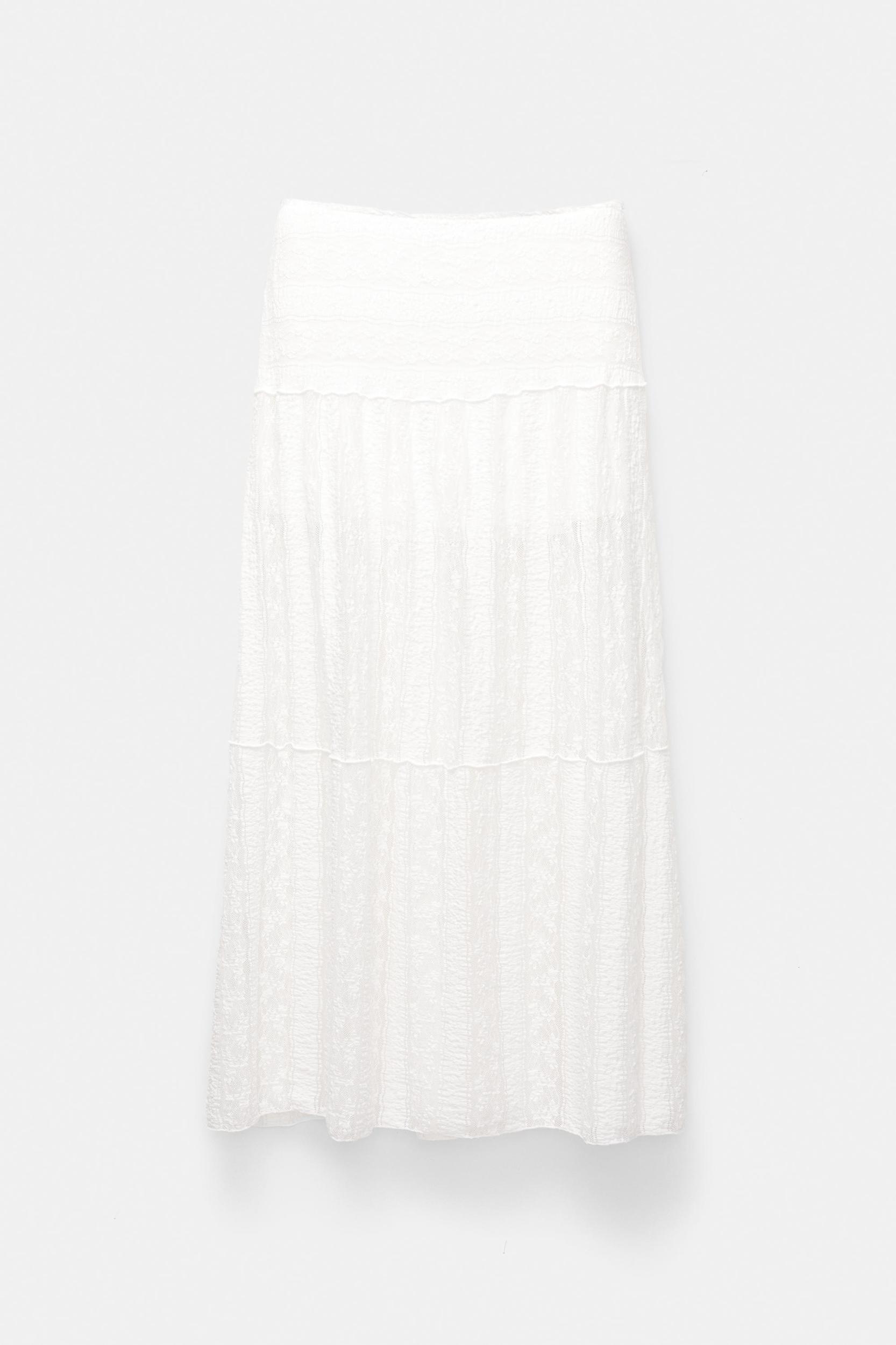 Lace midi skirt Product Image