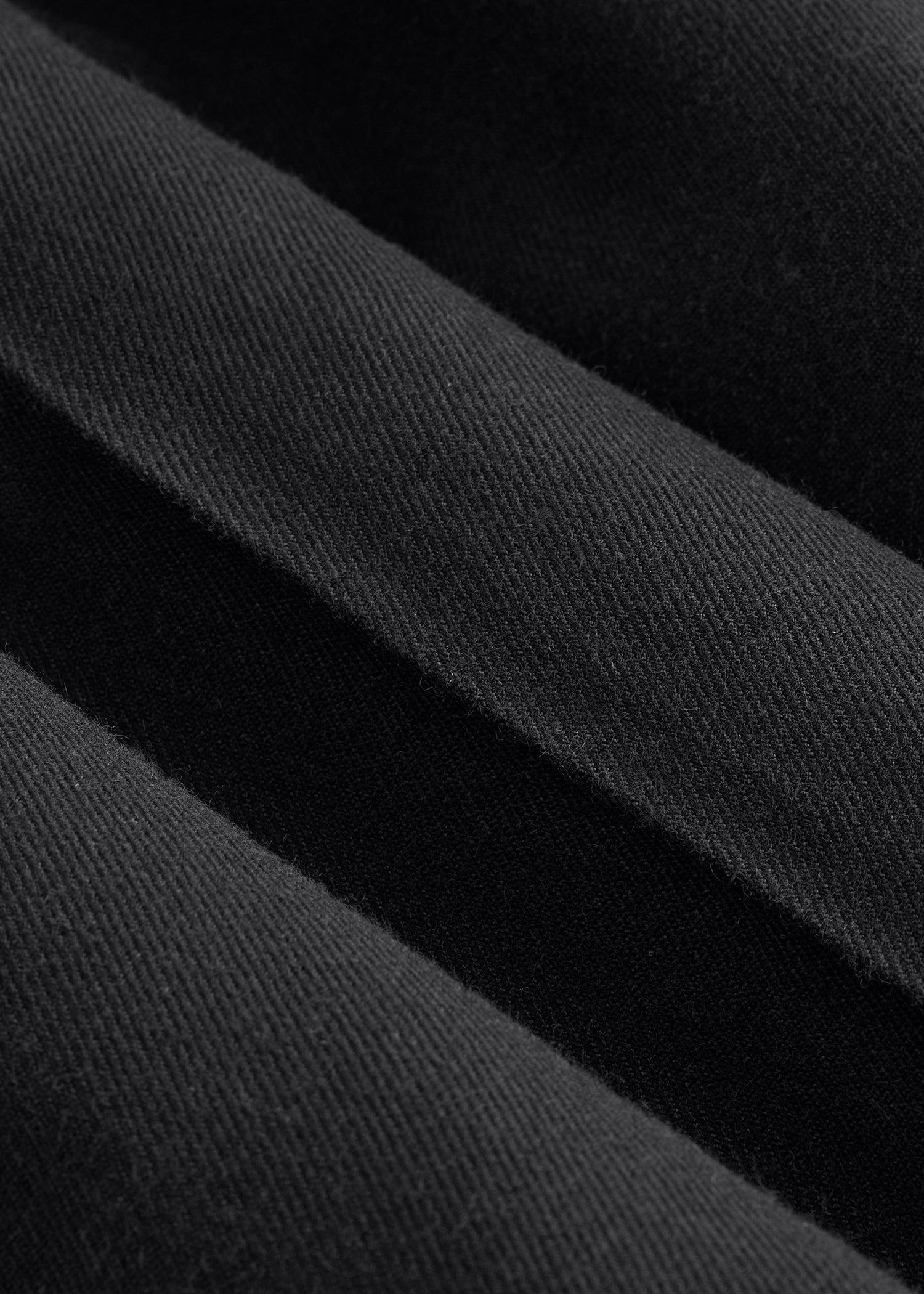 High-Rise Wide-Leg Pleated Dress Pants for Tall Women in Black Female Product Image