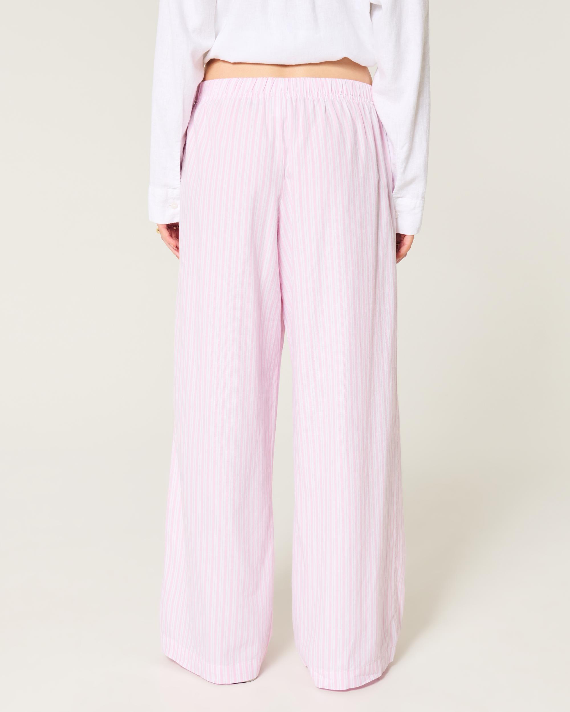 Baggy Cotton Pajama Pants Product Image