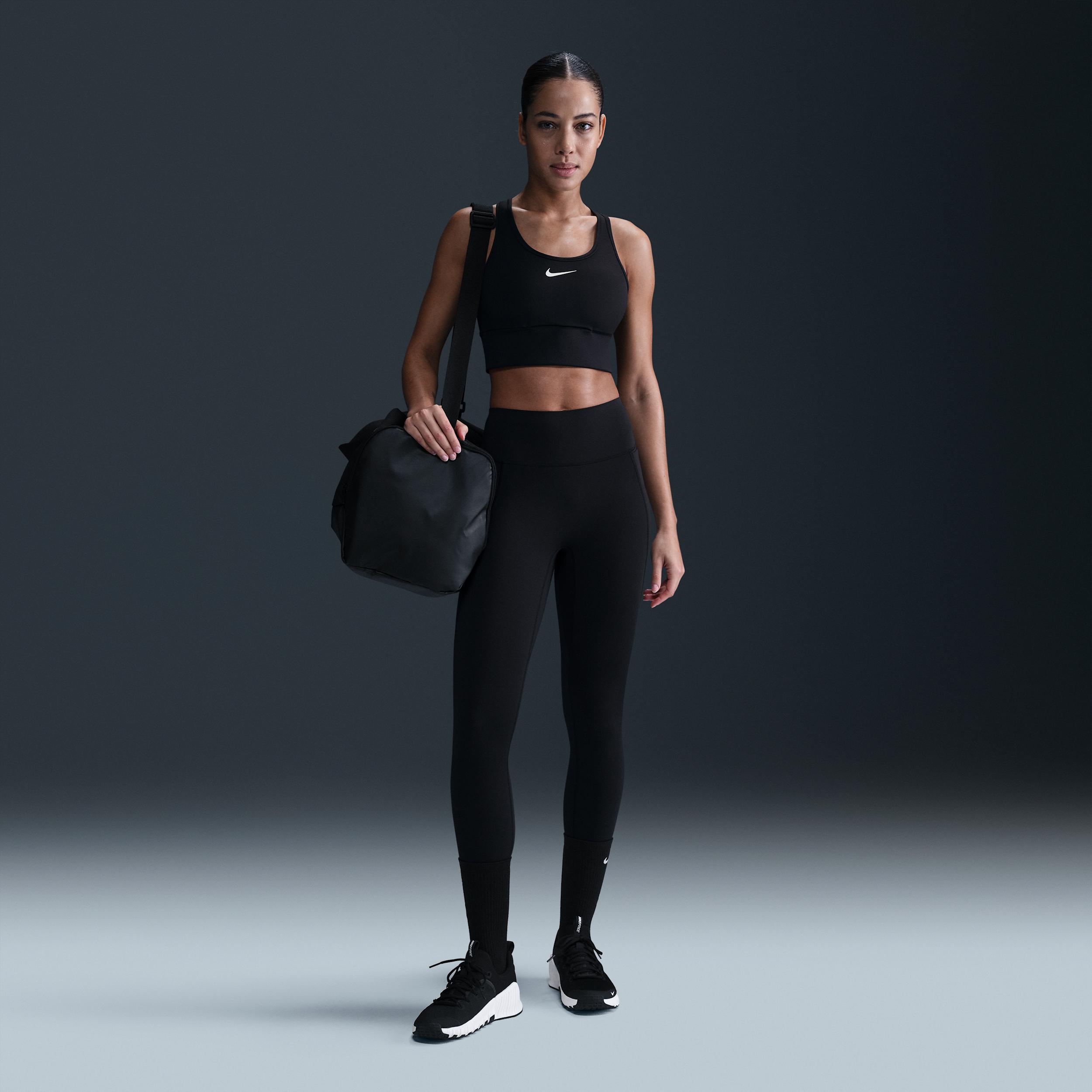 Nike Womens Universa High-Waisted 7/8 Leggings with No Front Seam | HQ6813-010 Product Image