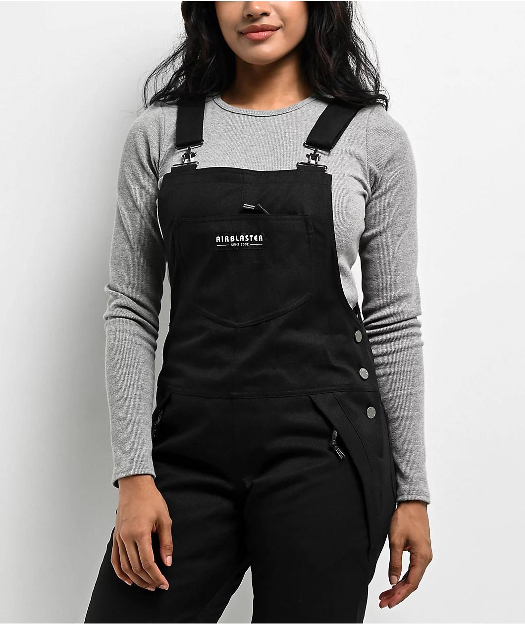 Airblaster Freedom Black 10K Bib Snowboard Pants Product Image