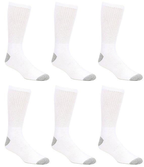 Gold Label Roundtree & Yorke Crew Athletic Socks 6-Pack Product Image