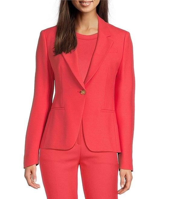 BOSS by Hugo Boss Jia Notch Lapel Long Sleeve Blazer Product Image