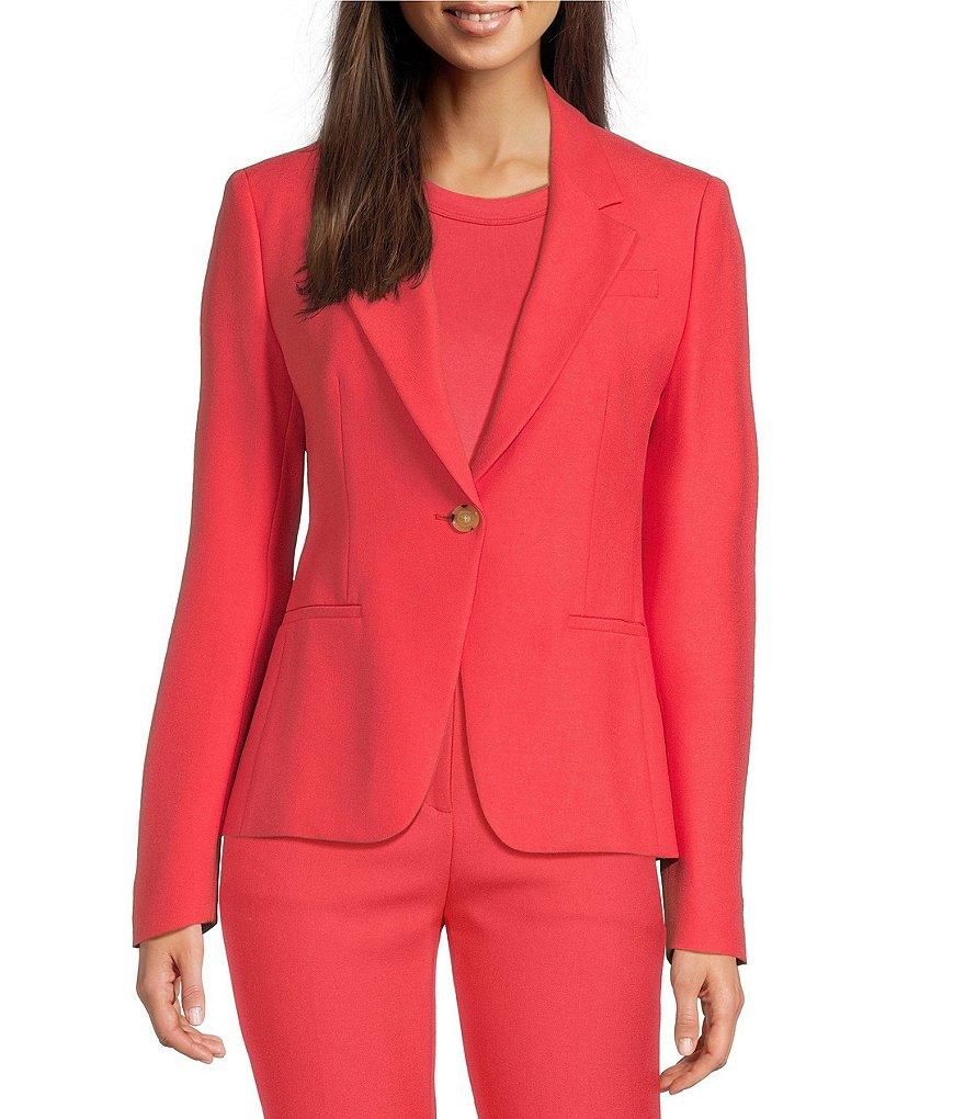 BOSS by Hugo Boss Jia Notch Lapel Long Sleeve Blazer Product Image