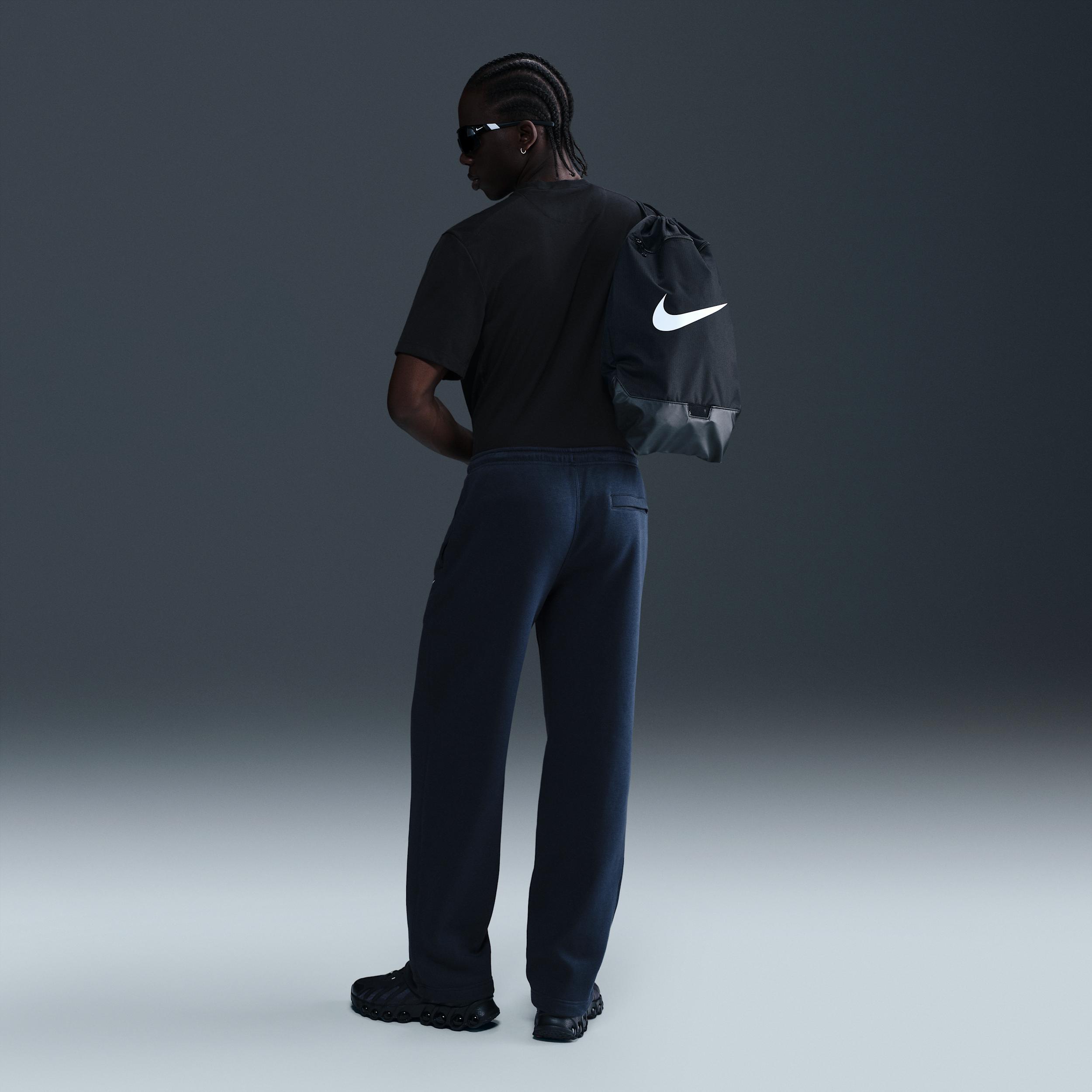 Nike Mens Club Open-Hem Fleece Pants | FN3730-451 Product Image