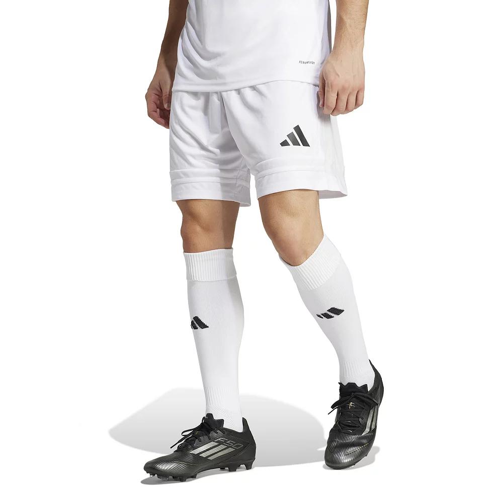 Men's adidas Squadra 25 Soccer Shorts, Size: Large, White Product Image