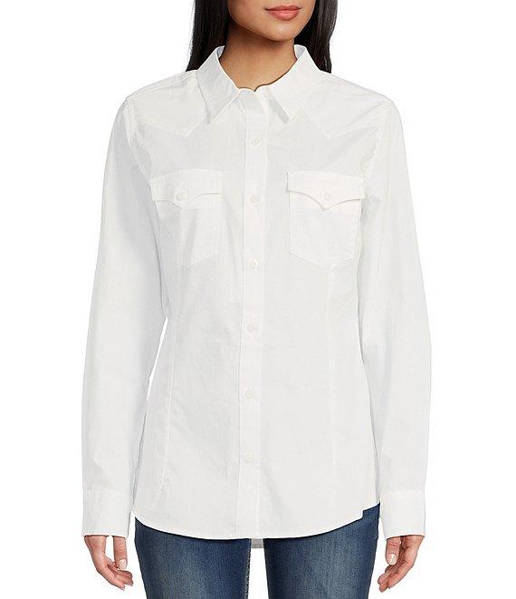 Wrangler® Retro® Long Sleeve Western Shirt Product Image